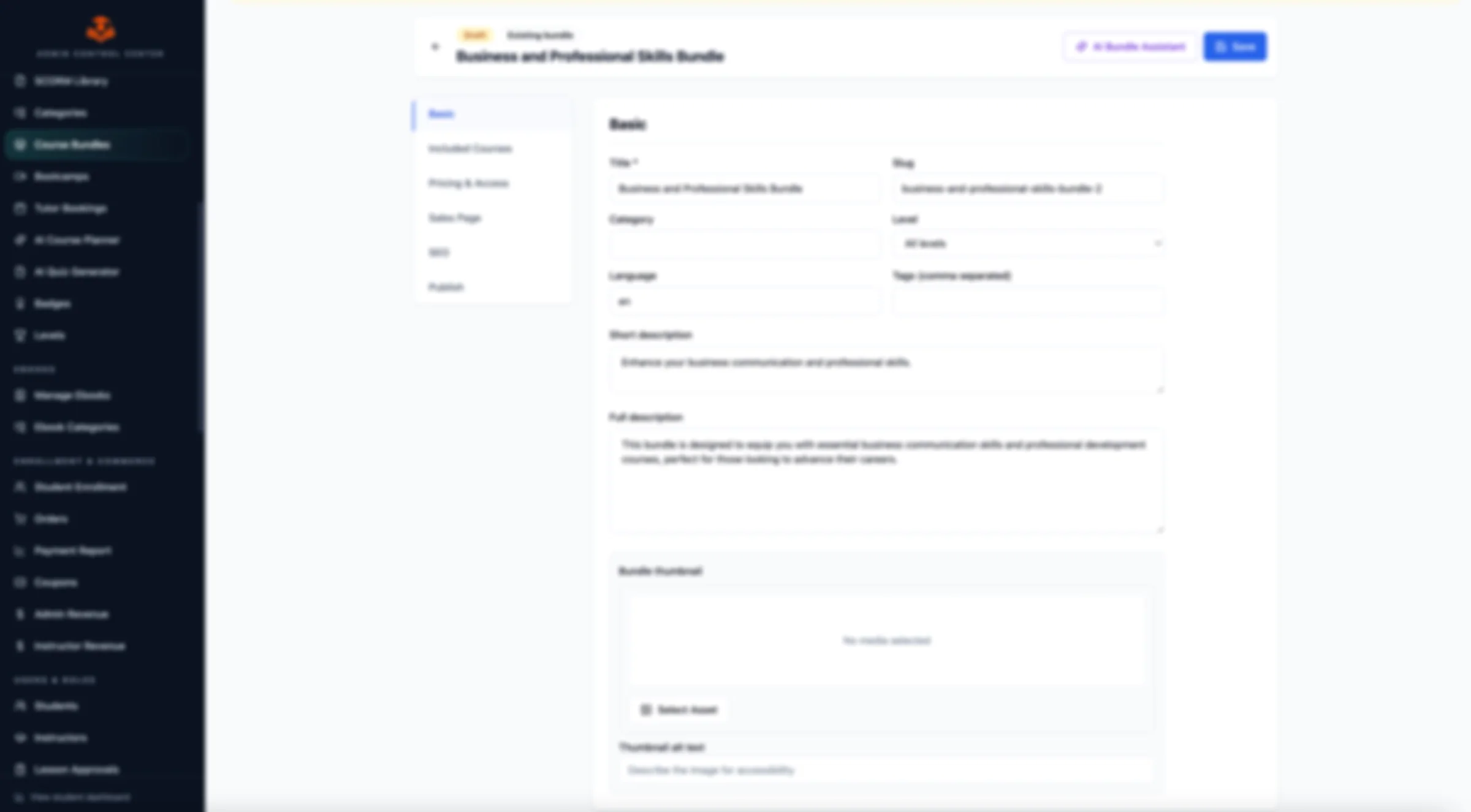 Certvera Bootcamp Builder with scheduling, capacity, pricing and linked learning controls